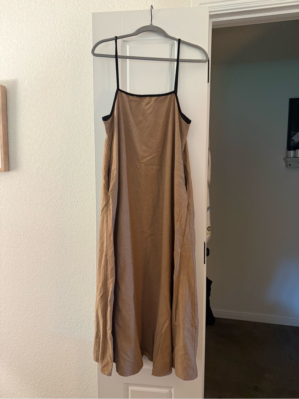 Linen Type Slip Dress